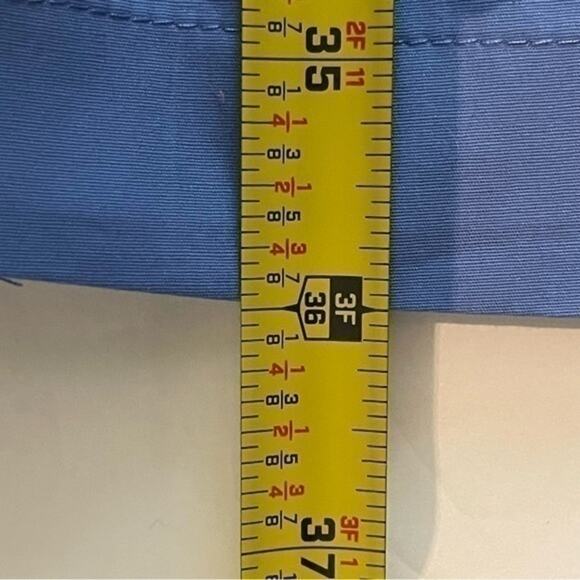 Michael Kors Azure‎ Blue Ruffled Dress With Fabric Belt NWOT Size XS - Picture 11 of 11